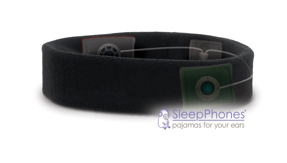 Image showing x-ray view of inside the SleepPhones headband